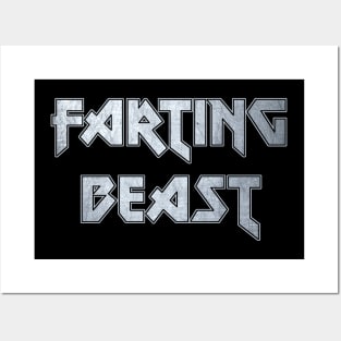 Farting beast Posters and Art